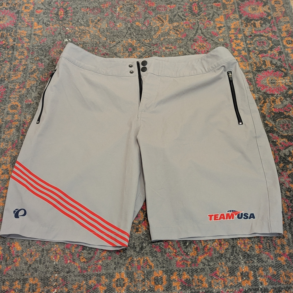 Pearl Izumi Team USA Gray Shorts